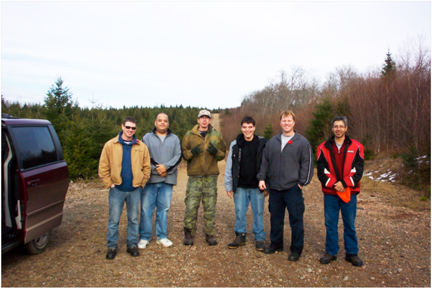 UINR forestry tour