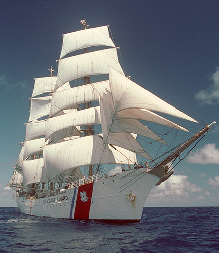 The Oyster Garden: Tall ship The Eagle visits Eskasoni