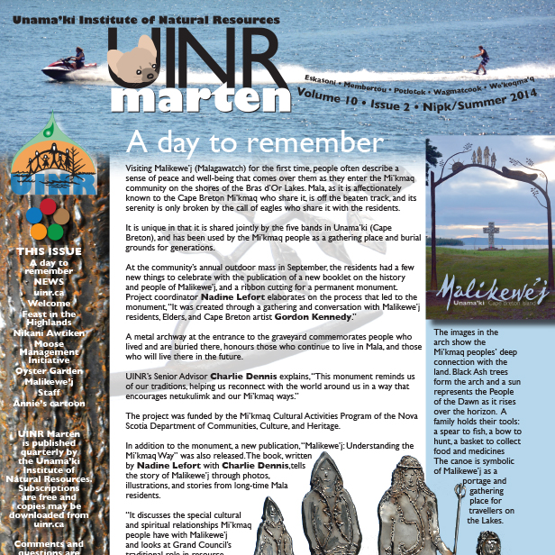 UINR Marten – Summer 2014