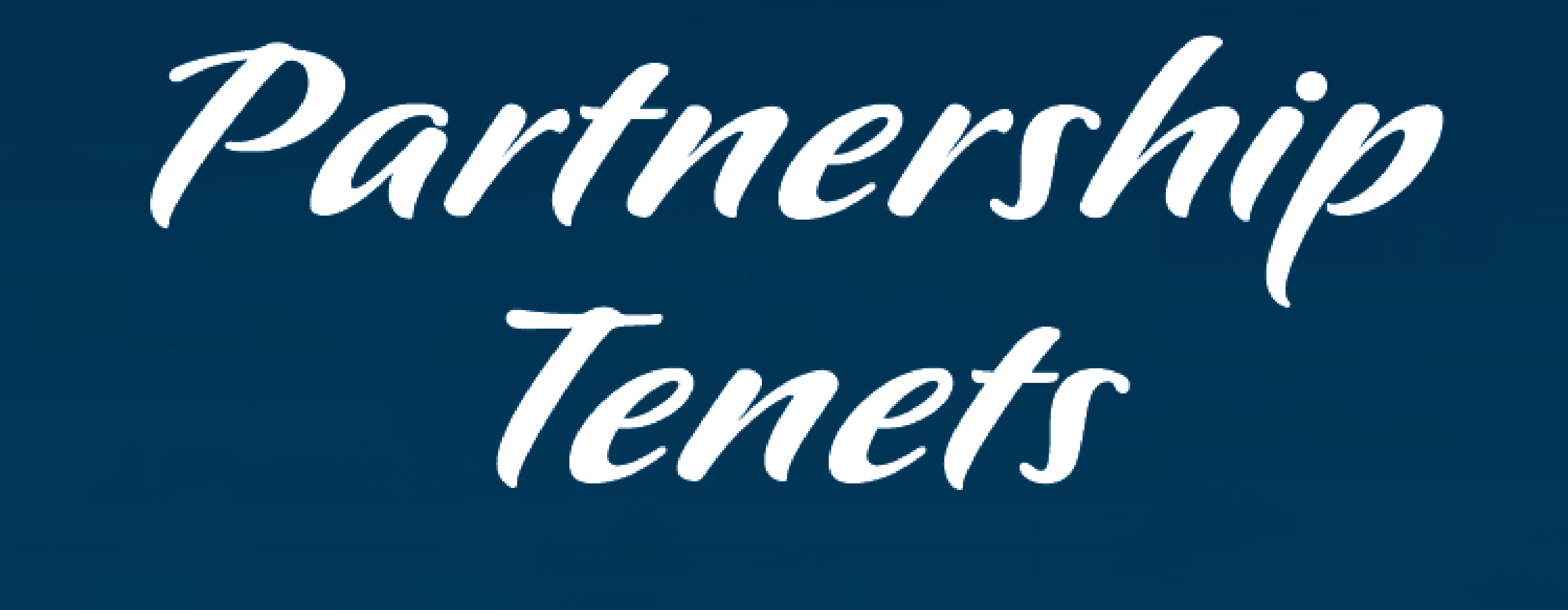UINR Partnership Tenets